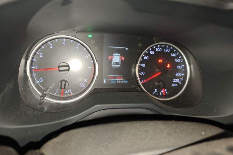 Used Toyota Wildlander 2020 2.0L CVT 4x4 Luxury Edition Odometer Close Up