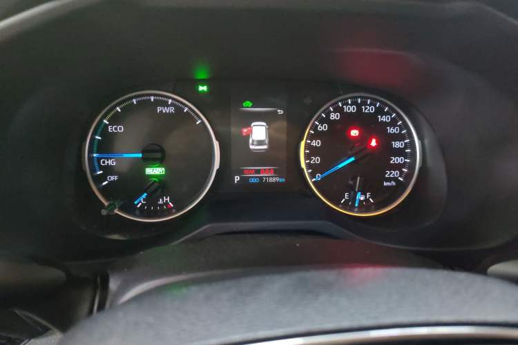 Used Toyota Wildlander 2020 Dual-Engine 2.5L E-CVT Two-Wheel Drive Luxury Edition Instrument Cluster