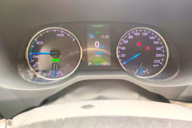 Used Toyota Wildlander 2020 Dual-Engine 2.5L E-CVT Two-Wheel Drive Luxury Edition Instrument Cluster