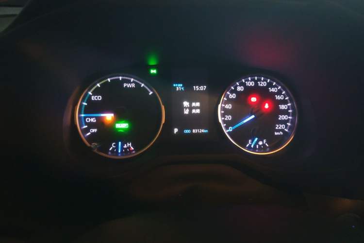 Used Toyota Wildlander 2020 Dual-Motor 2.5L E-CVT Four-Wheel Drive Luxury Edition Instrument Cluster