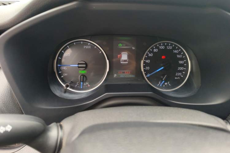 Used Toyota Wildlander 2020 Dual-Motor 2.5L E-CVT Four-Wheel Drive Luxury Edition Odometer Close Up