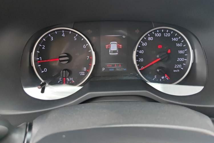 Used Toyota Wildlander 2020 2.0L CVT 4x4 Luxury Edition Odometer Close Up