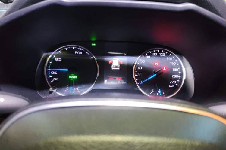 Used Toyota Wildlander 2020 Dual-Engine 2.5L E-CVT Two-Wheel Drive Luxury Edition Instrument Cluster