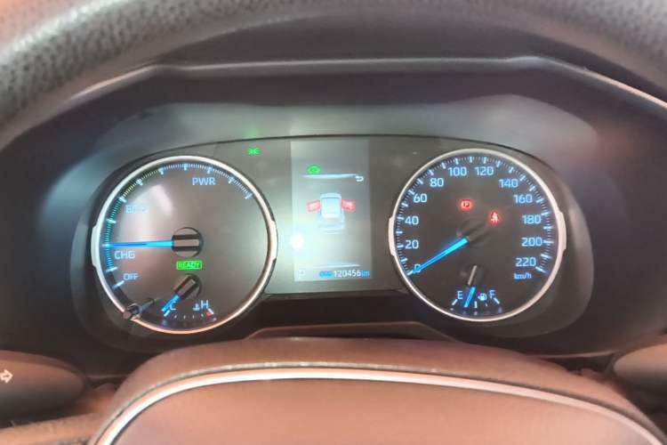 Used Toyota Wildlander 2020 Dual-Engine 2.5L E-CVT Two-Wheel Drive Luxury Edition Instrument Cluster