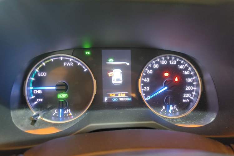 Used Toyota Wildlander 2020 Dual-Engine 2.5L E-CVT Two-Wheel Drive Luxury Edition Instrument Cluster