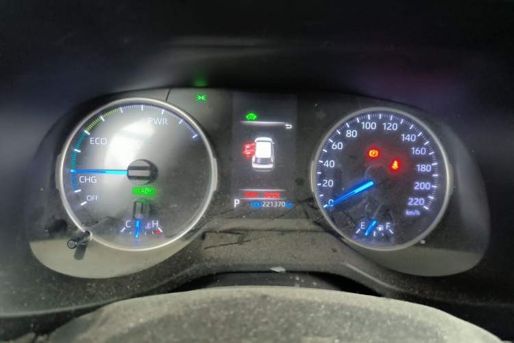 Used Toyota Wildlander 2020 Dual-Motor 2.5L E-CVT Four-Wheel Drive Luxury Edition Instrument Cluster
