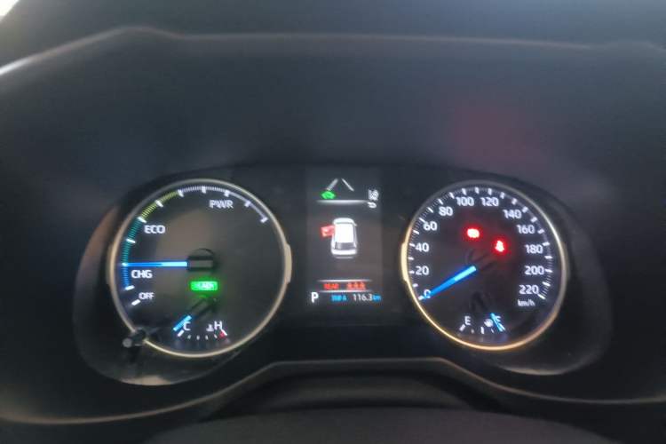 Used Toyota Wildlander 2020 Dual-Engine 2.5L E-CVT Two-Wheel Drive Prestige Edition Instrument Cluster
