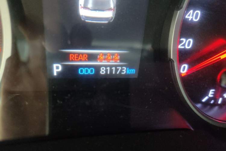 Used Toyota Wildlander 2020 2.0L CVT 4x4 Luxury Edition Odometer Close Up