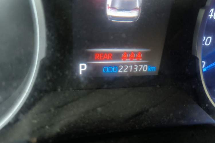 Used Toyota Wildlander 2020 Dual-Motor 2.5L E-CVT Four-Wheel Drive Luxury Edition Odometer Close Up
