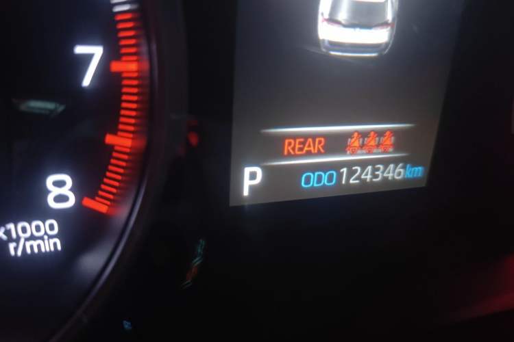 Used Toyota Wildlander 2020 2.0L CVT 4x4 Luxury Edition Odometer Close Up