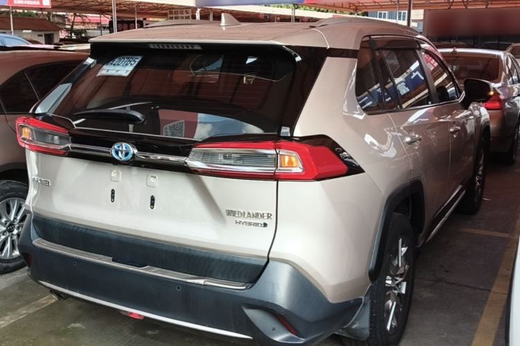 Used Toyota Wildlander 2020 Dual-Engine 2.5L E-CVT Two-Wheel Drive Luxury Edition Rear Right 45 Deg