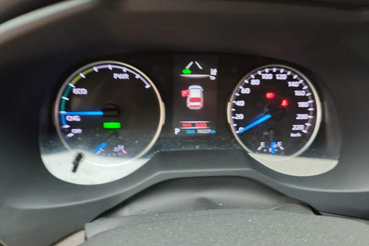 Used Toyota Wildlander 2020 Dual-Engine 2.5L E-CVT Two-Wheel Drive Luxury Edition Instrument Cluster