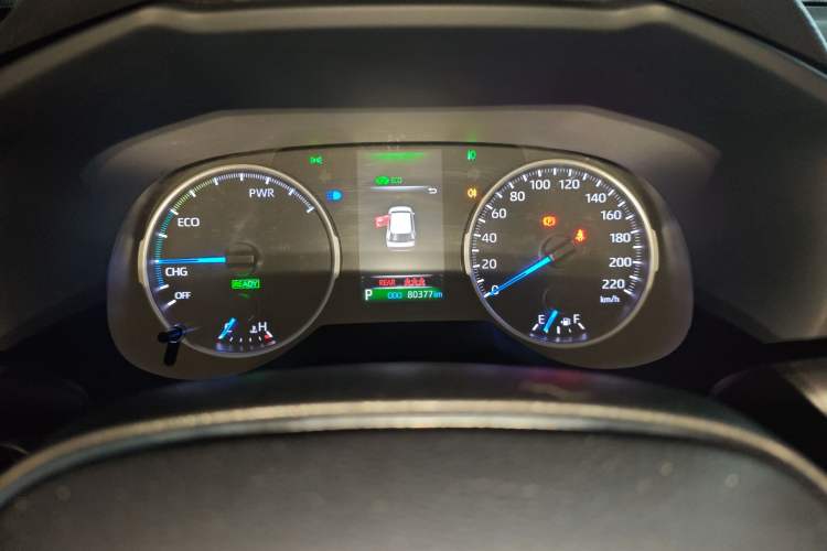 Used Toyota Wildlander 2020 Dual-Engine 2.5L E-CVT Two-Wheel Drive Luxury Edition Instrument Cluster