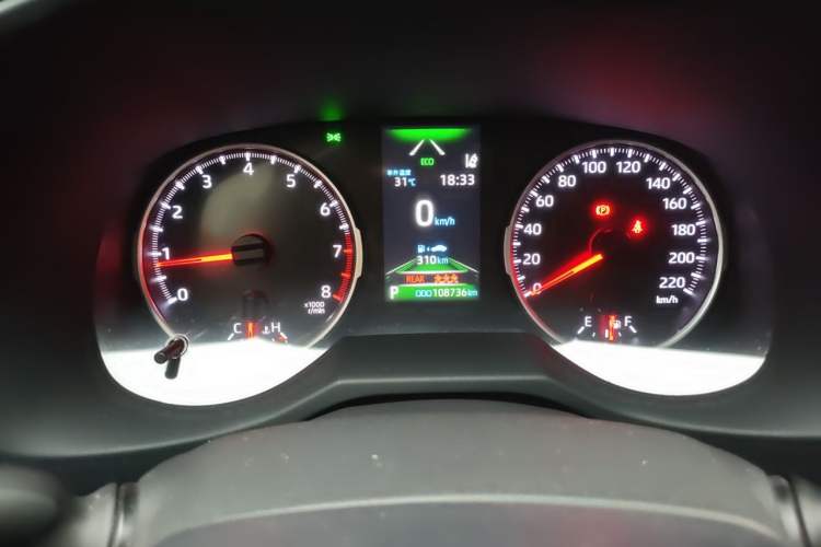 Used Toyota Wildlander 2020 2.0L CVT Two-Wheel Drive Prestige Edition Instrument Cluster