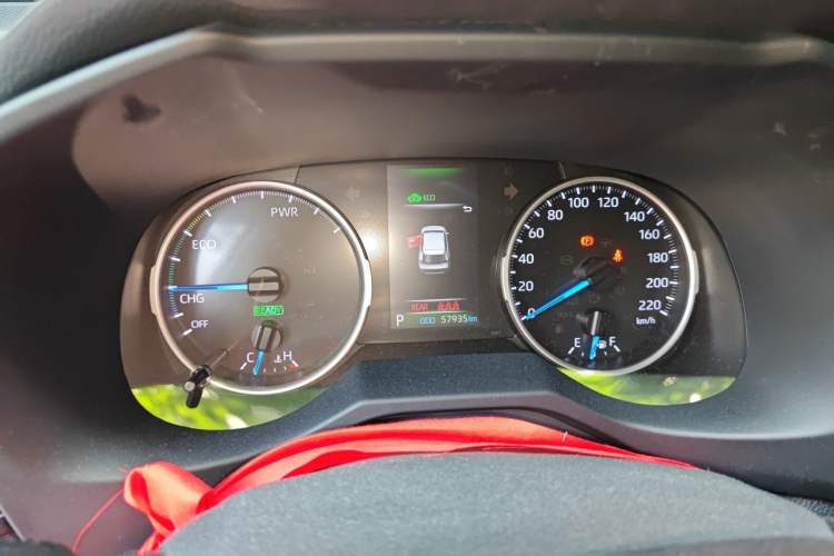 Used Toyota Wildlander 2020 Dual-Engine 2.5L E-CVT Two-Wheel Drive Luxury Edition Instrument Cluster