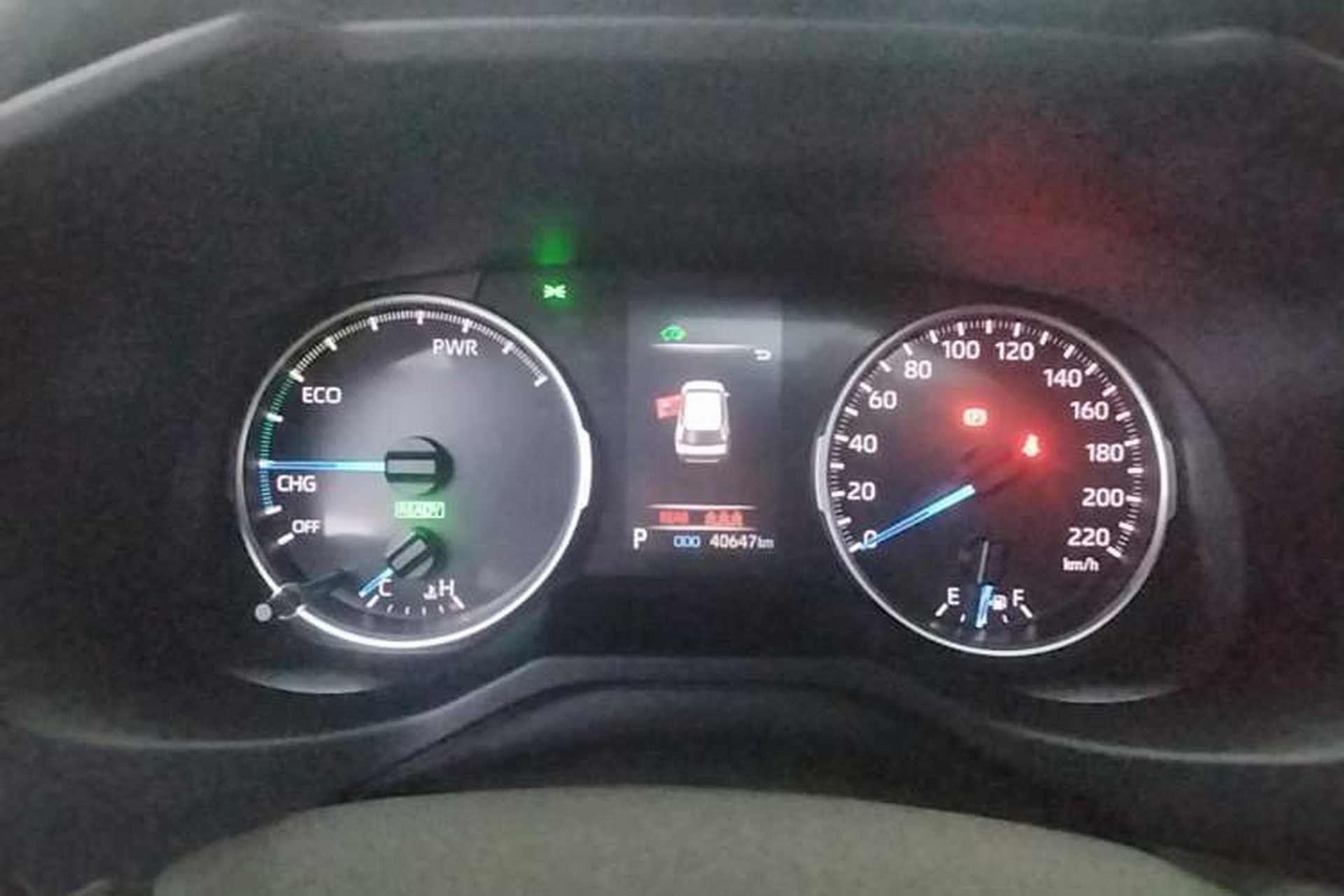 Used Toyota Wildlander 2020 Dual-Engine 2.5L E-CVT Two-Wheel Drive Luxury Edition Instrument Cluster
