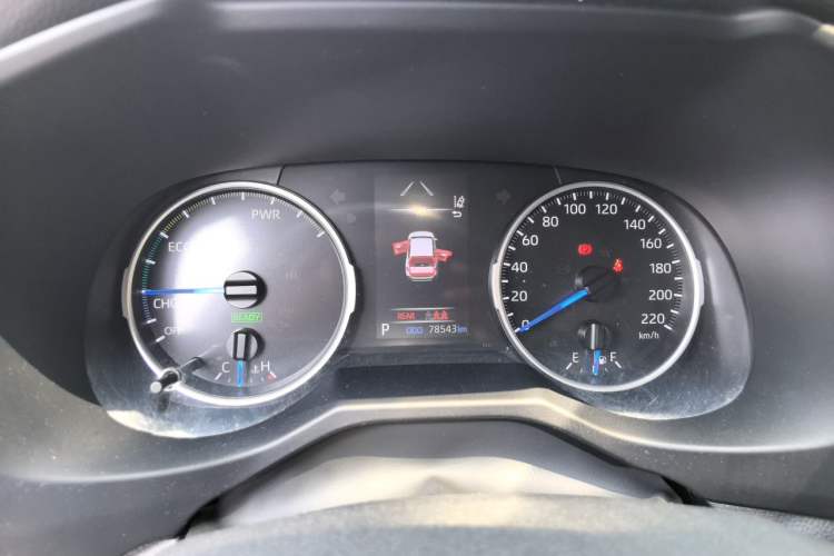 Used Toyota Wildlander 2020 Dual-Engine 2.5L E-CVT Two-Wheel Drive Prestige Edition Instrument Cluster