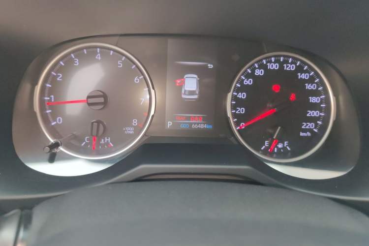 Used Toyota Wildlander 2020 2.0L CVT Two-Wheel Drive Luxury Edition Odometer Close Up