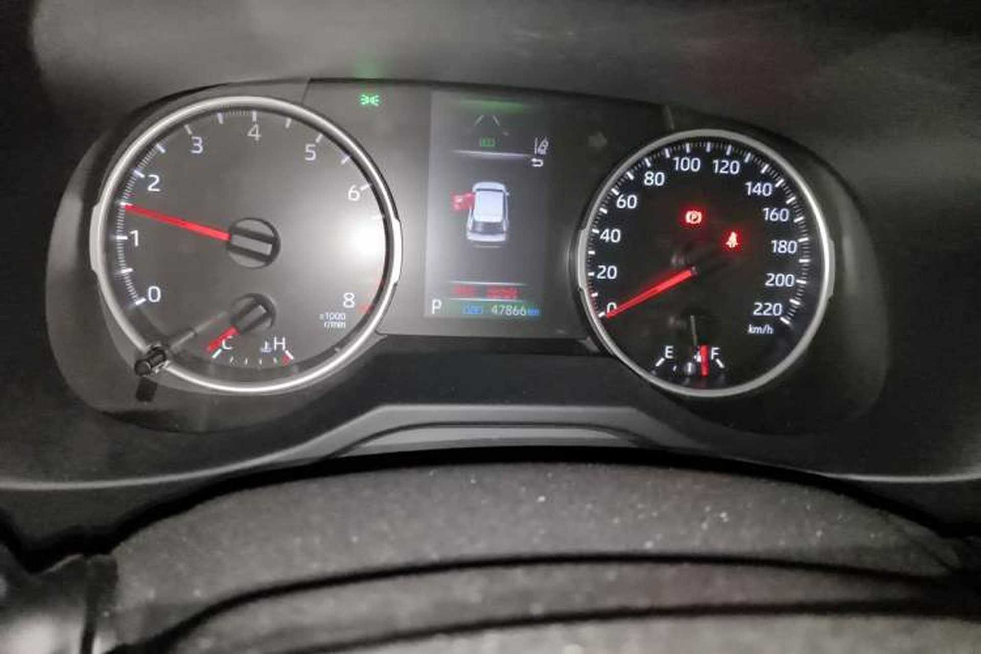 Used Toyota Wildlander 2020 2.0L CVT 4x4 Luxury Edition Odometer Close Up