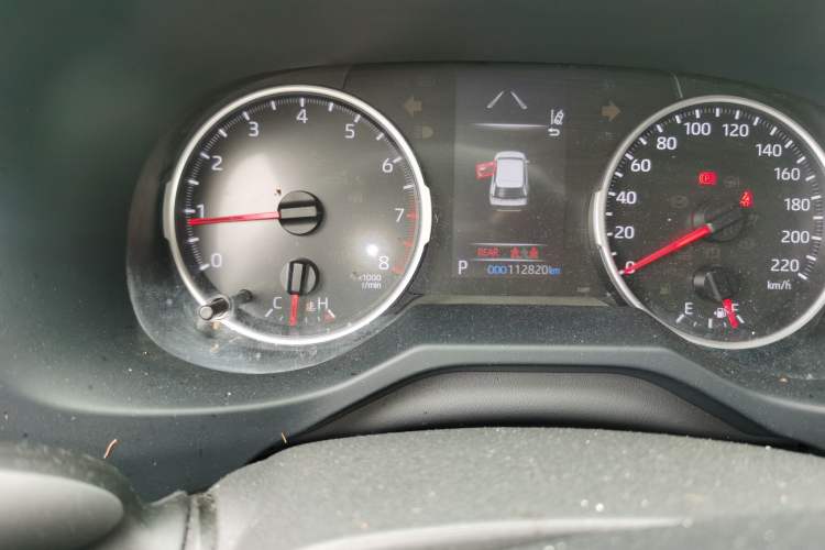 Used Toyota Wildlander 2020 2.0L CVT 4x4 Luxury Edition Odometer Close Up