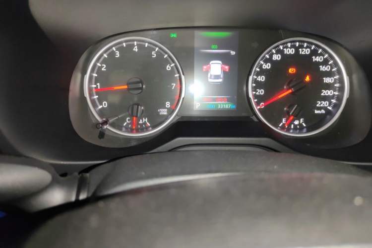 Used Toyota Wildlander 2020 2.0L CVT Two-Wheel Drive Leading Edition Odometer Close Up