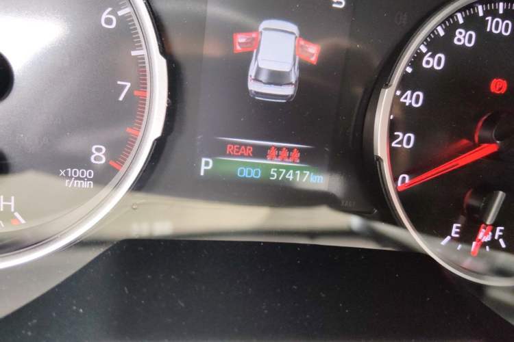 Used Toyota Wildlander 2020 2.0L CVT Two-Wheel Drive Leading Edition Odometer Close Up