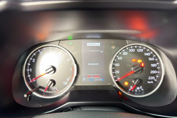 Used Toyota Wildlander 2020 2.0L CVT Two-Wheel Drive Luxury Edition Odometer Close Up
