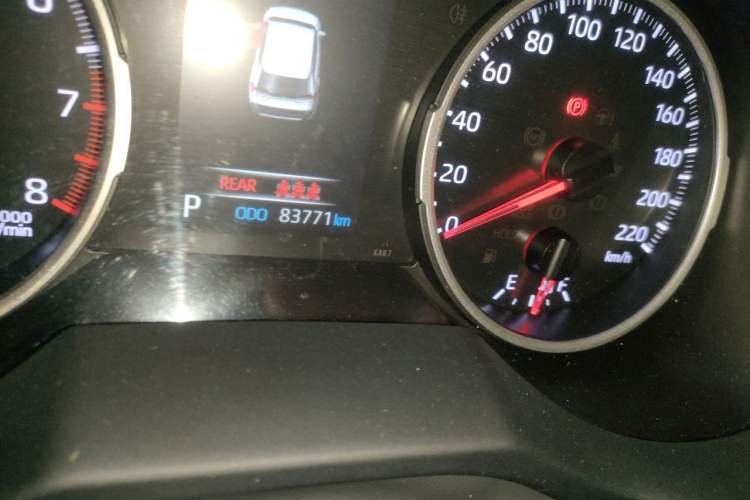 Used Toyota Wildlander 2020 2.0L CVT 4x4 Luxury Edition Odometer Close Up