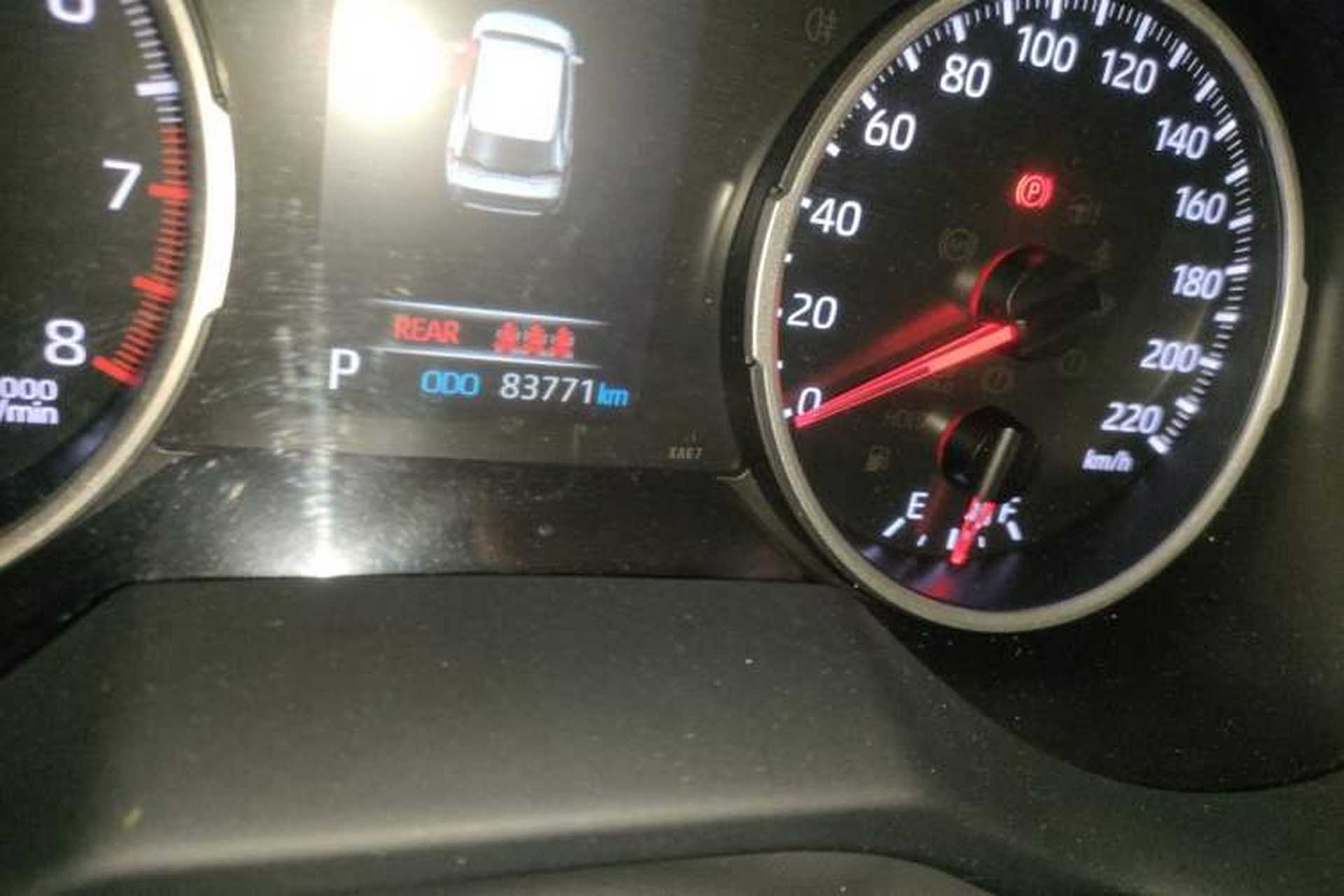 Used Toyota Wildlander 2020 2.0L CVT 4x4 Luxury Edition Odometer Close Up
