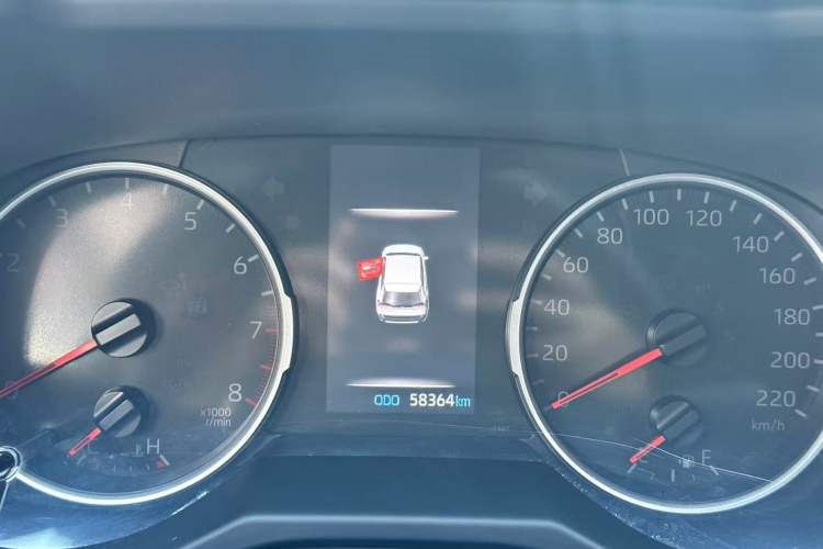 Used Toyota Wildlander 2020 2.0L CVT Two-Wheel Drive Leading Edition Odometer Close Up