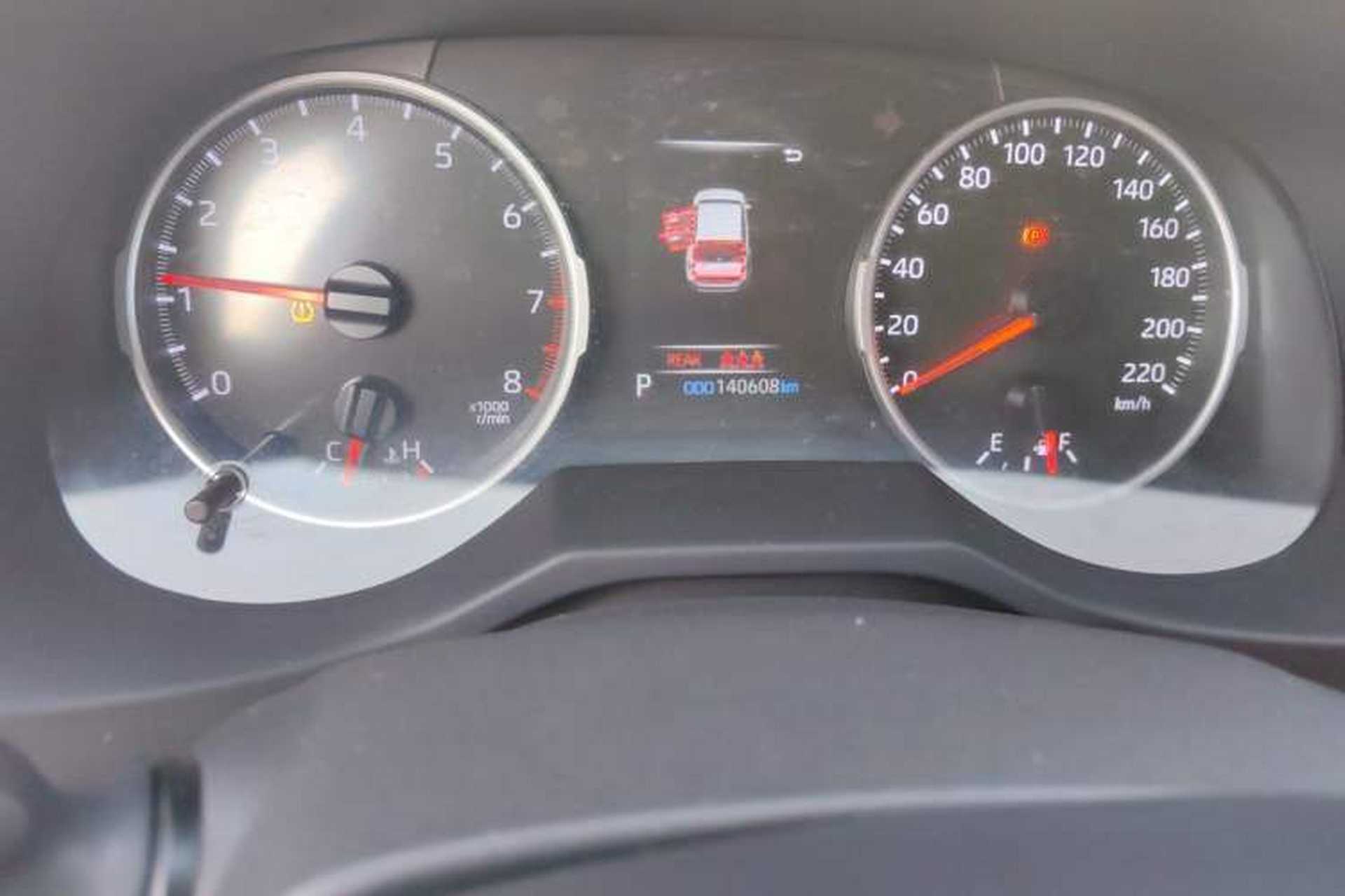 Used Toyota Wildlander 2020 2.0L CVT Two-Wheel Drive Leading Edition Odometer Close Up