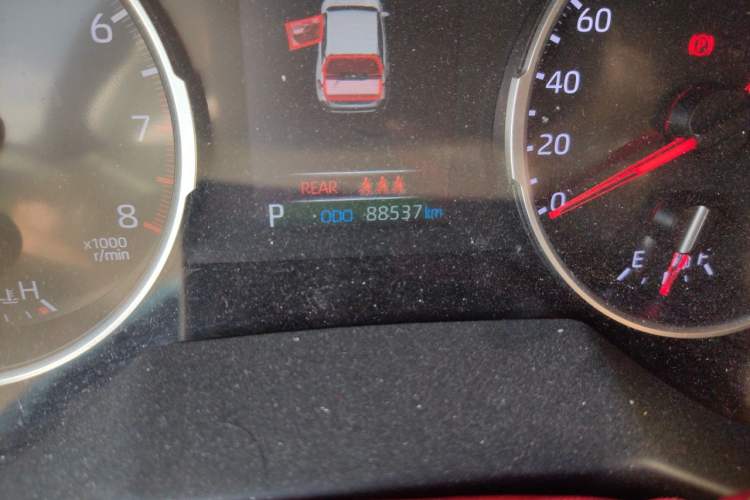 Used Toyota Wildlander 2020 2.0L CVT 4x4 Luxury Edition Odometer Close Up