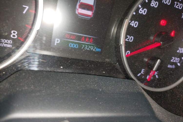 Used Toyota Wildlander 2020 2.0L CVT 4x4 Luxury Edition Odometer Close Up