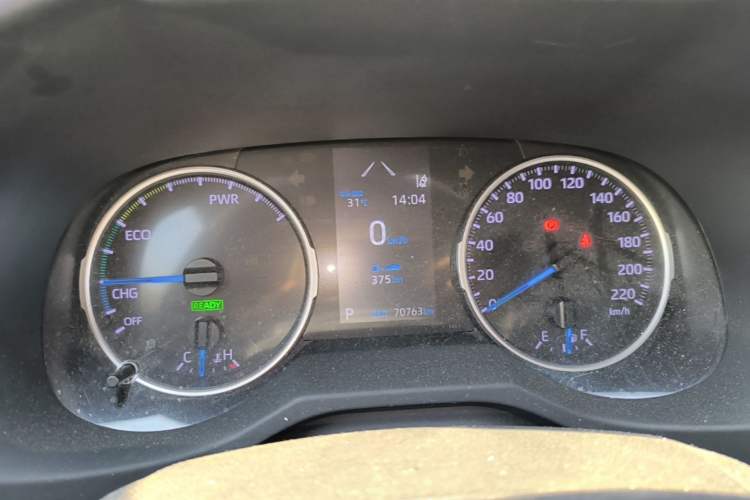 Used Toyota Wildlander 2021 Dual-Engine 2.5L E-CVT Two-Wheel Drive Luxury Edition Instrument Cluster