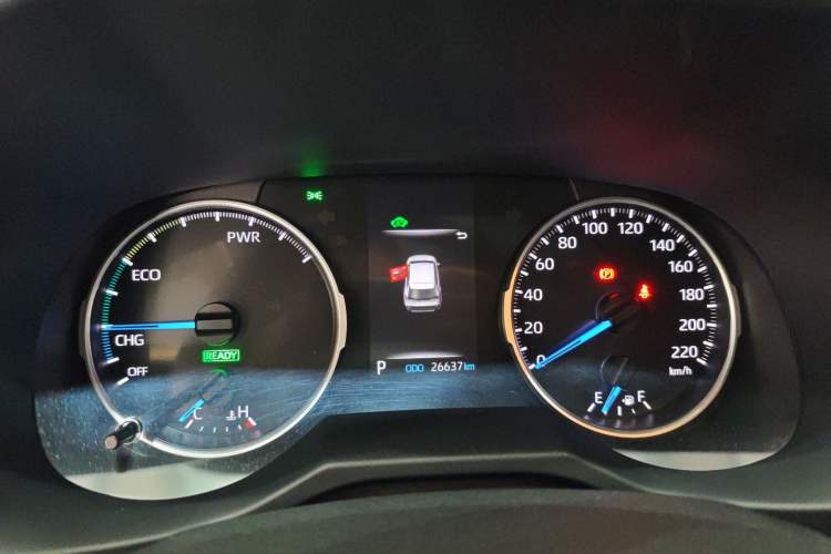 Used Toyota Wildlander 2021 Dual-Engine 2.5L E-CVT Two-Wheel Drive Luxury Edition Instrument Cluster