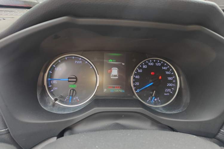 Used Toyota Wildlander 2021 Dual-Engine 2.5L E-CVT Two-Wheel Drive Luxury Edition Instrument Cluster
