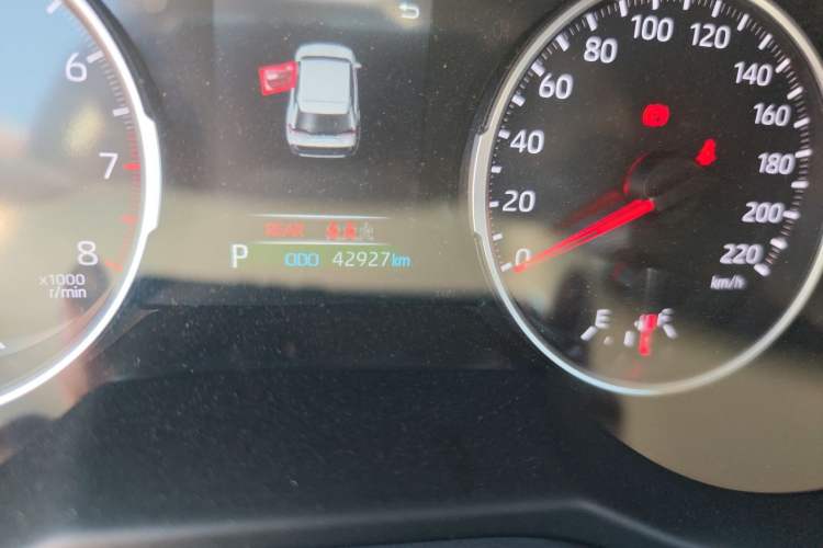 Used Toyota Wildlander 2021 2.0L CVT 4x4 Luxury Edition Odometer Close Up