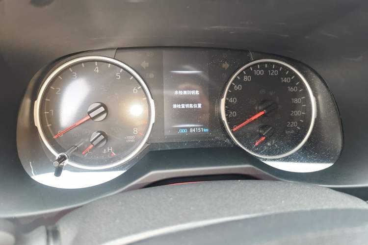 Used Toyota Wildlander 2021 2.0L CVT Two-Wheel Drive Luxury Edition Odometer Close Up