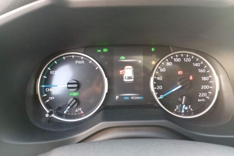 Used Toyota Wildlander 2021 Dual-Engine 2.5L E-CVT Two-Wheel Drive Luxury Edition Instrument Cluster