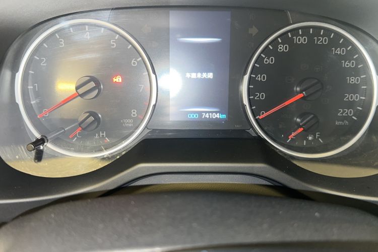 Used Toyota Wildlander 2021 2.0L CVT Two-Wheel Drive Luxury Edition Odometer Close Up