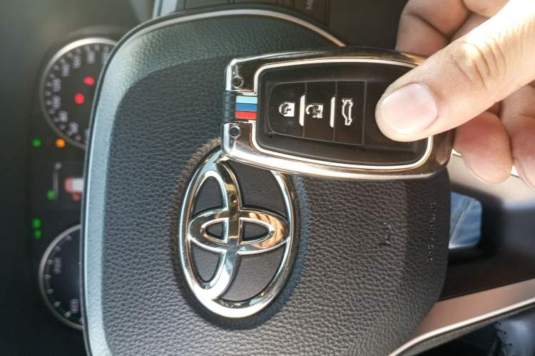 Used Toyota Wildlander 2021 Dual-Engine 2.5L E-CVT Two-Wheel Drive Luxury Edition Vehicle Key