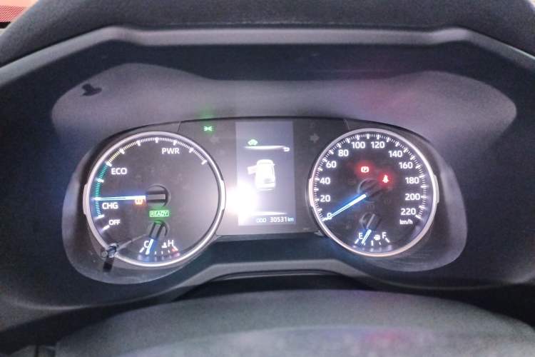 Used Toyota Wildlander 2021 Dual-Engine 2.5L E-CVT Two-Wheel Drive Luxury Edition Instrument Cluster