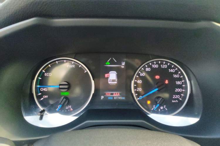 Used Toyota Wildlander 2021 Dual-Motor 2.5L E-CVT Four-Wheel Drive Luxury Edition Instrument Cluster