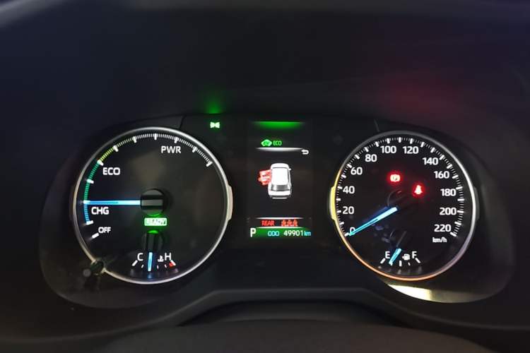 Used Toyota Wildlander 2021 Dual-Engine 2.5L E-CVT Two-Wheel Drive Luxury Edition Instrument Cluster