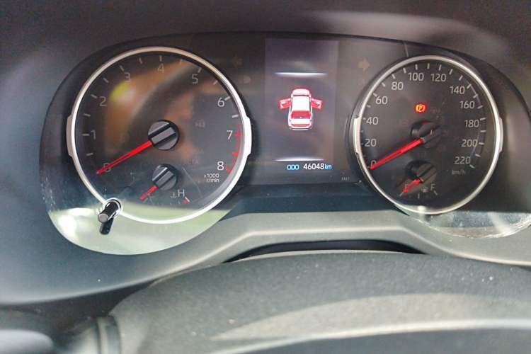 Used Toyota Wildlander 2021 2.0L CVT 4x4 Luxury Edition Odometer Close Up