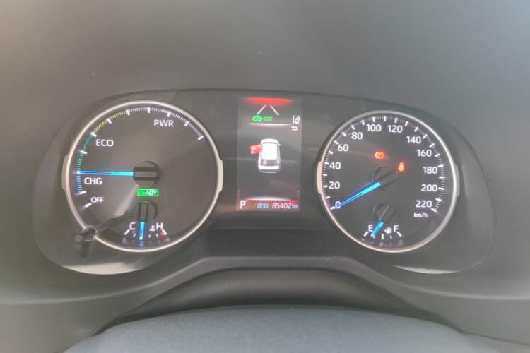 Used Toyota Wildlander 2021 Dual-Motor 2.5L E-CVT Four-Wheel Drive Luxury Edition Instrument Cluster