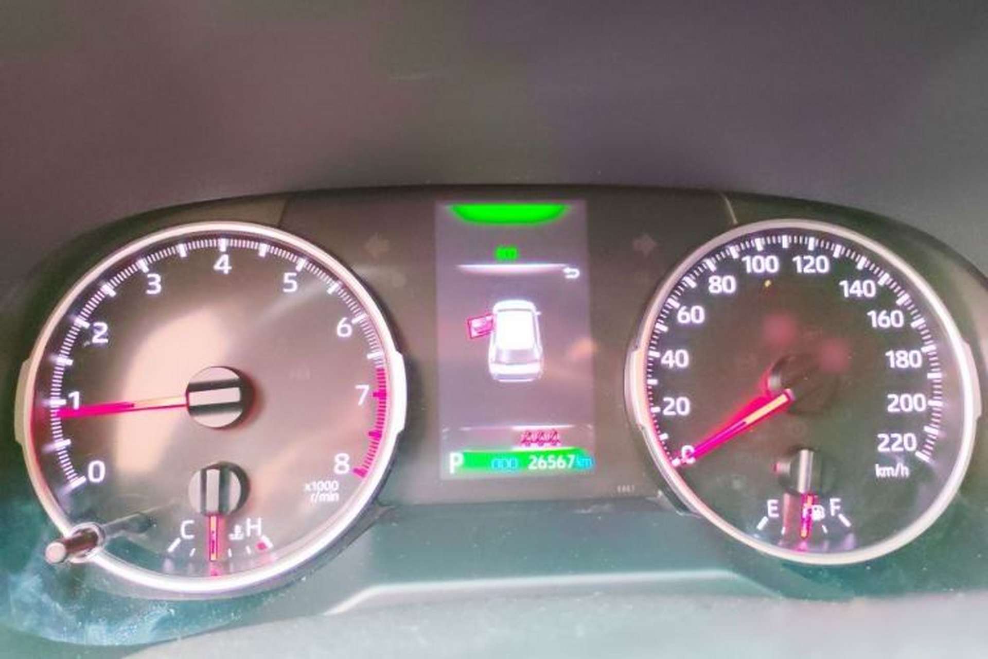 Used Toyota Wildlander 2021 2.0L CVT Two-Wheel Drive Luxury Edition Instrument Cluster