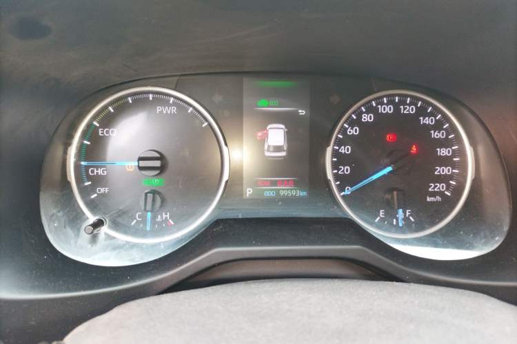 Used Toyota Wildlander 2021 Dual-Motor 2.5L E-CVT Four-Wheel Drive Luxury Edition Instrument Cluster