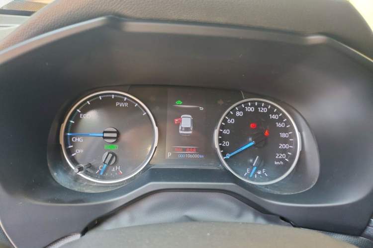 Used Toyota Wildlander 2021 Dual-Engine 2.5L E-CVT Two-Wheel Drive Luxury Edition Instrument Cluster