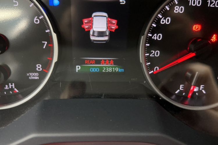 Used Toyota Wildlander 2021 2.0L CVT 4x4 Luxury Edition Odometer Close Up